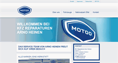 Desktop Screenshot of kfz-heinen.de